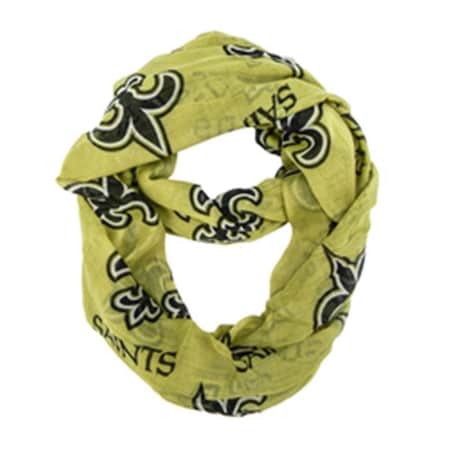 Little Earth New Orleans Saints Scarf Infinity Style Alternate 8669965849